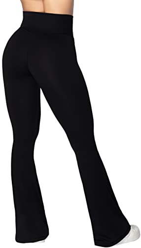 Yoga Leggings with Tummy Control FlareFIT