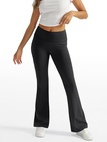 Queen Women's Wide Leg Yoga Pants: Trendy Flare Leggings for Fall