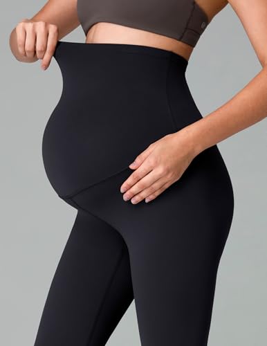 Colorfulkoala Soft Maternity Leggings for Women - Yoga and Workout Comfort