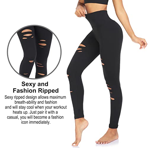 Women's High Waisted Yoga Leggings for Tummy Control