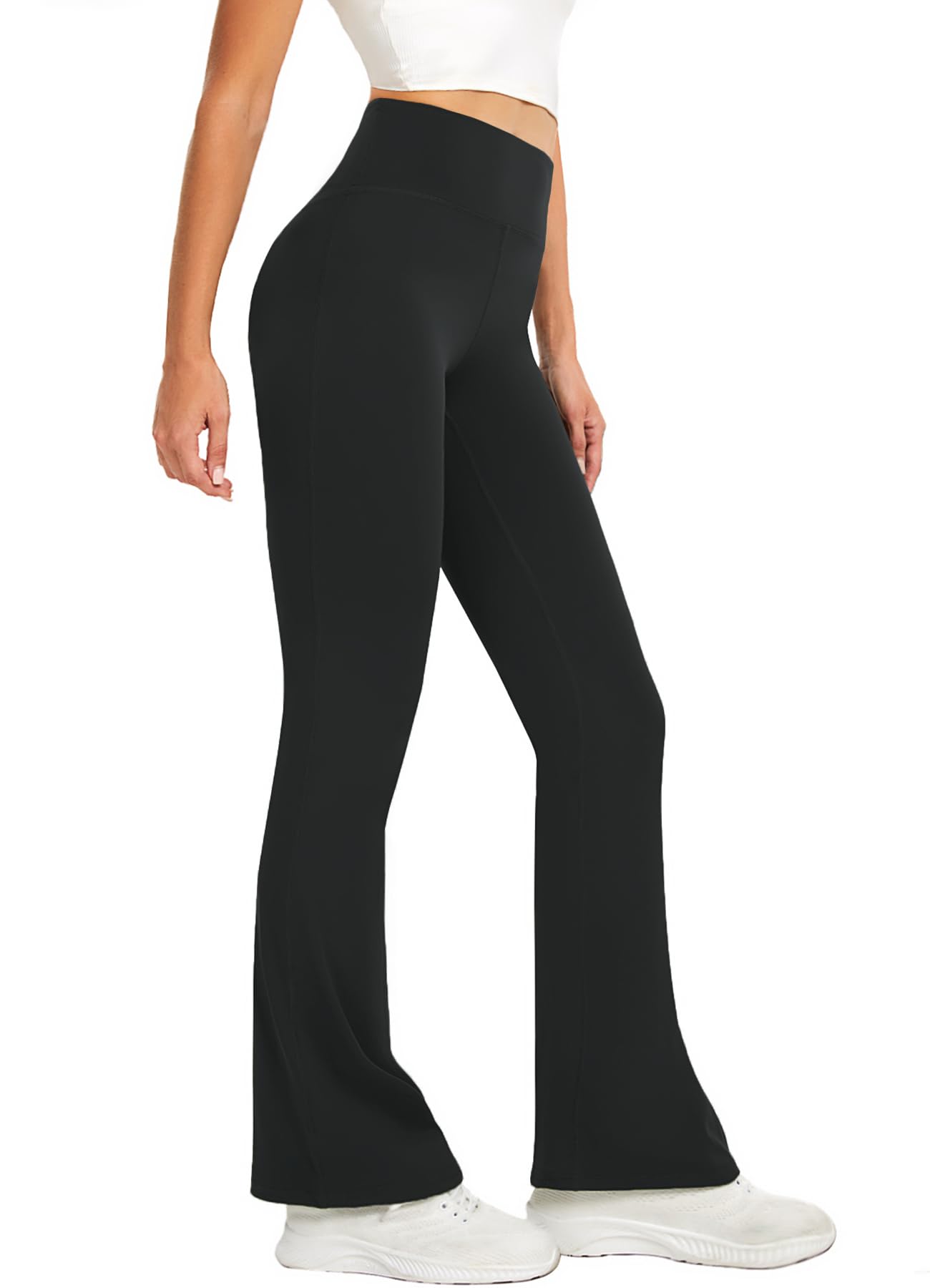 High-Wasted Flare Yoga Pants for Women
