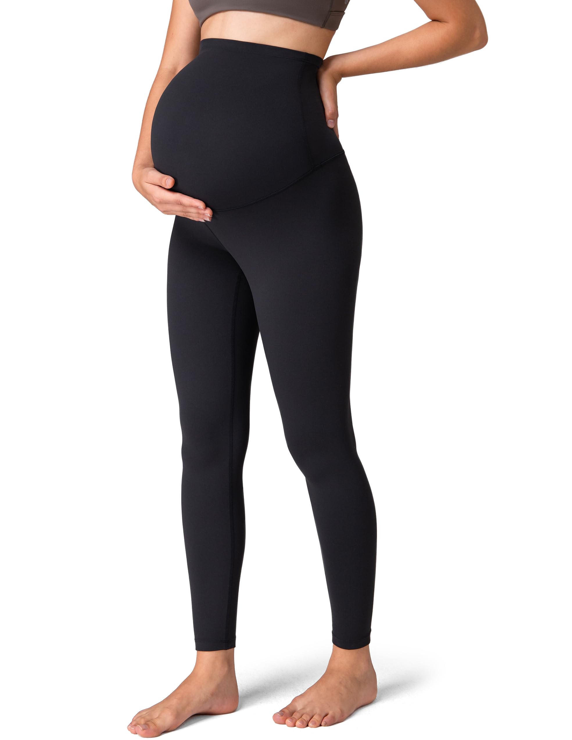 Colorfulkoala Soft Maternity Leggings for Women - Yoga and Workout Comfort