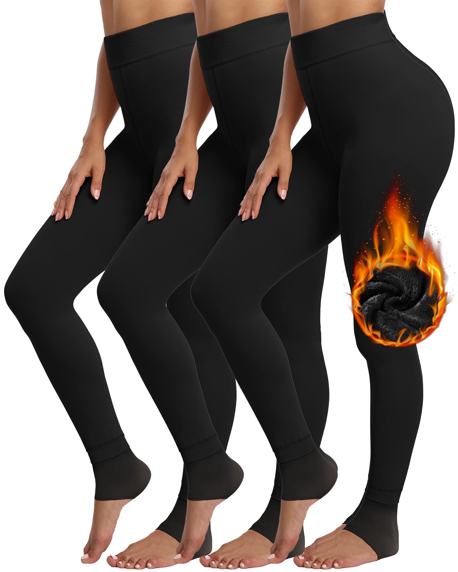 Women's Winter Warm Fleece Leggings